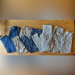 Girls' Patterned Leggings Set